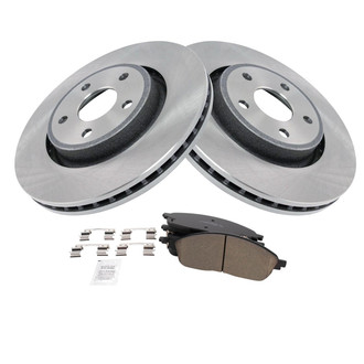 TRQ® - Front Disc Brake Kit with Ceramic Pads
