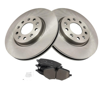 TRQ® - Front Disc Brake Kit with Ceramic Pads