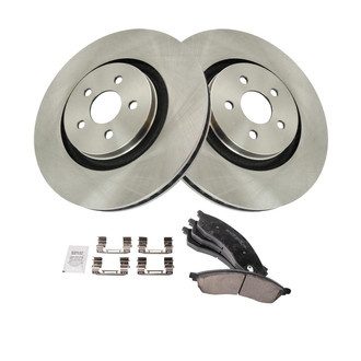 TRQ® - Front Disc Brake Kit with Ceramic Pads