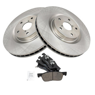 TRQ® - Front Disc Brake Kit with Ceramic Pads