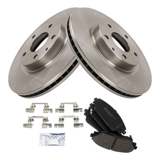 TRQ® - Front Disc Brake Kit with Ceramic Pads