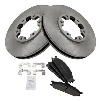 TRQ® - Front Disc Brake Kit with Ceramic Pads