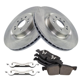 TRQ® - Front Disc Brake Kit with Ceramic Pads