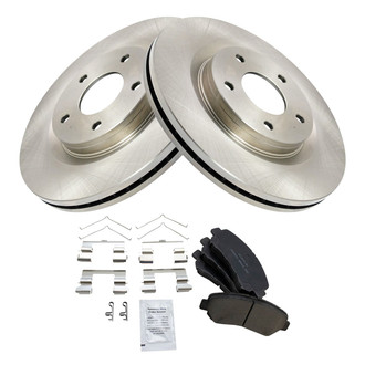 TRQ® - Front Disc Brake Kit with Ceramic Pads