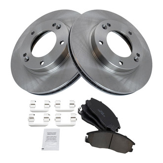 TRQ® - Front Disc Brake Kit with Ceramic Pads