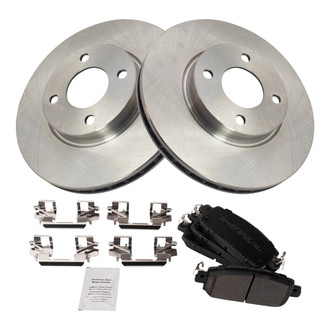 TRQ® - Front Disc Brake Kit with Ceramic Pads