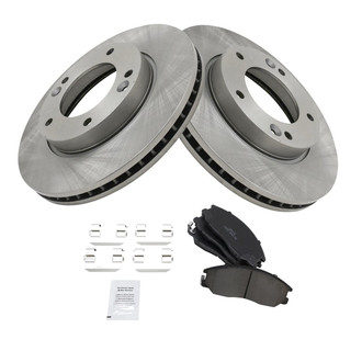 TRQ® - Front Disc Brake Kit with Ceramic Pads