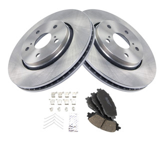 TRQ® - Front Disc Brake Kit with Ceramic Pads
