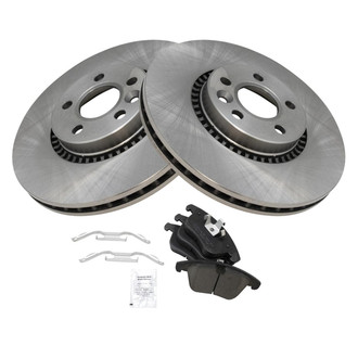 TRQ® - Front Disc Brake Kit with Ceramic Pads