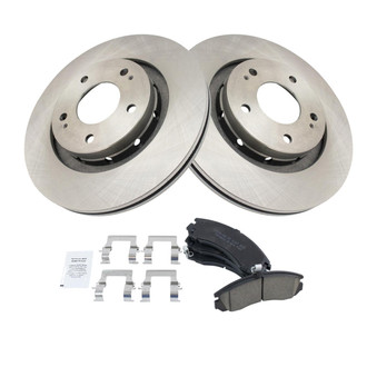 TRQ® - Front Disc Brake Kit with Ceramic Pads