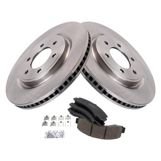 TRQ® - Front Disc Brake Kit with Ceramic Pads