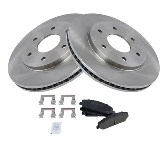 TRQ® - Front Disc Brake Kit with Ceramic Pads