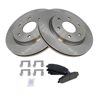 TRQ® - Front Disc Brake Kit with Ceramic Pads