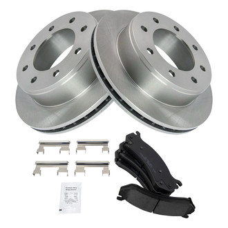 TRQ® - Rear Disc Brake Kit with Ceramic Pads