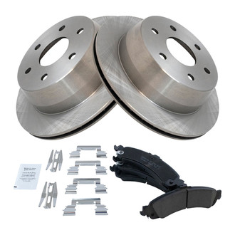 TRQ® - Rear Disc Brake Kit with Ceramic Pads