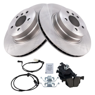 TRQ® - Rear Disc Brake Kit with Ceramic Pads