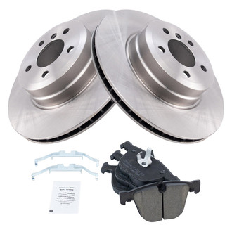 TRQ® - Rear Disc Brake Kit with Ceramic Pads