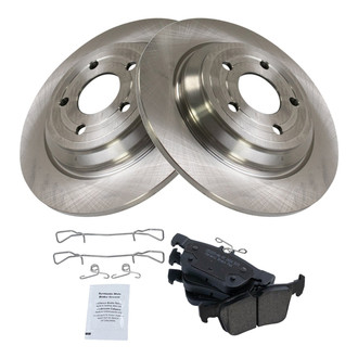 TRQ® - Rear Disc Brake Kit with Ceramic Pads