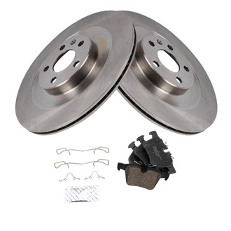 TRQ® - Rear Disc Brake Kit with Ceramic Pads