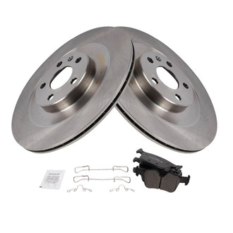 TRQ® - Rear Disc Brake Kit with Ceramic Pads