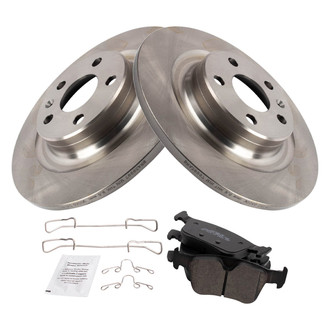 TRQ® - Rear Disc Brake Kit with Ceramic Pads