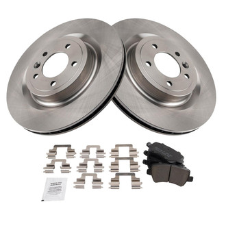 TRQ® - Rear Disc Brake Kit with Ceramic Pads