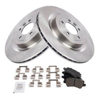 TRQ® - Rear Disc Brake Kit with Ceramic Pads