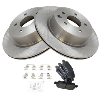 TRQ® - Rear Disc Brake Kit with Ceramic Pads