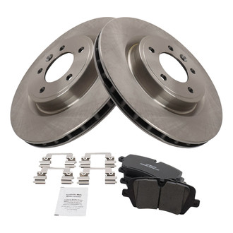 TRQ® - Rear Disc Brake Kit with Ceramic Pads