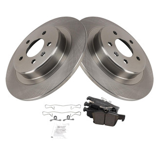TRQ® - Rear Disc Brake Kit with Ceramic Pads