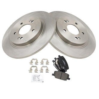 TRQ® - Rear Disc Brake Kit with Ceramic Pads