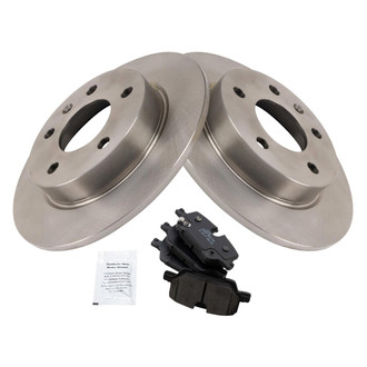 TRQ® - Rear Disc Brake Kit with Ceramic Pads