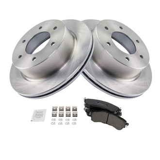 TRQ® - Rear Disc Brake Kit with Ceramic Pads