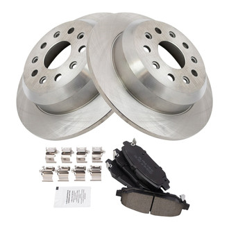TRQ® - Rear Disc Brake Kit with Ceramic Pads