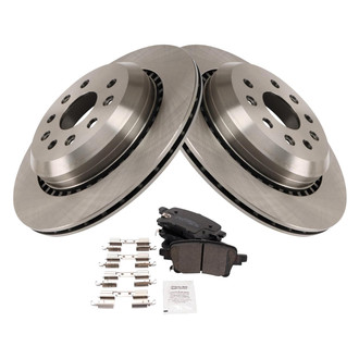 TRQ® - Rear Disc Brake Kit with Ceramic Pads