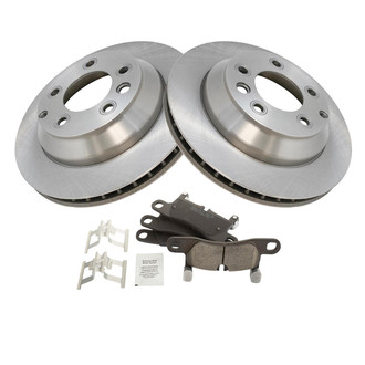 TRQ® - Rear Disc Brake Kit with Ceramic Pads