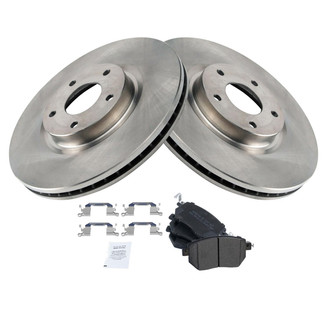TRQ® - Disc Brake Kit with Semi-Metallic Pads