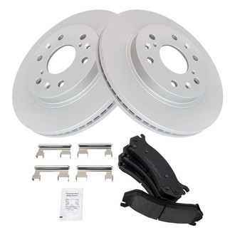 TRQ® - Front Disc Brake Kit with Ceramic Pads