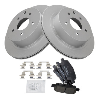 TRQ® - Rear Disc Brake Kit with Ceramic Pads
