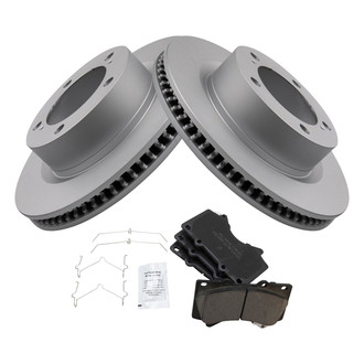 TRQ® - Front Disc Brake Kit with Ceramic Pads