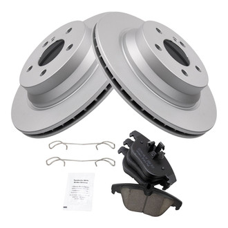 TRQ® - Rear Disc Brake Kit with Ceramic Pads