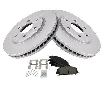 TRQ® - Front Disc Brake Kit with Ceramic Pads