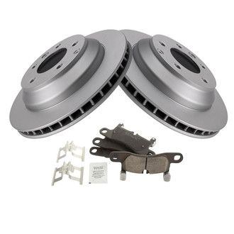 TRQ® - Rear Disc Brake Kit with Ceramic Pads