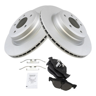 TRQ® - Rear Disc Brake Kit with Ceramic Pads