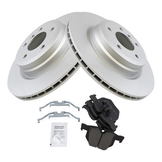 TRQ® - Rear Disc Brake Kit with Ceramic Pads
