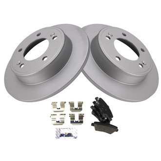 TRQ® - Rear Disc Brake Kit with Ceramic Pads