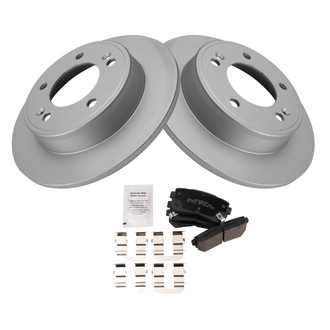 TRQ® - Rear Disc Brake Kit with Ceramic Pads