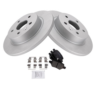 TRQ® - Rear Disc Brake Kit with Ceramic Pads