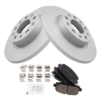 TRQ® - Rear Disc Brake Kit with Ceramic Pads