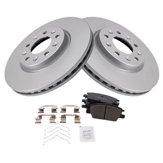TRQ® - Front Disc Brake Kit with Ceramic Pads